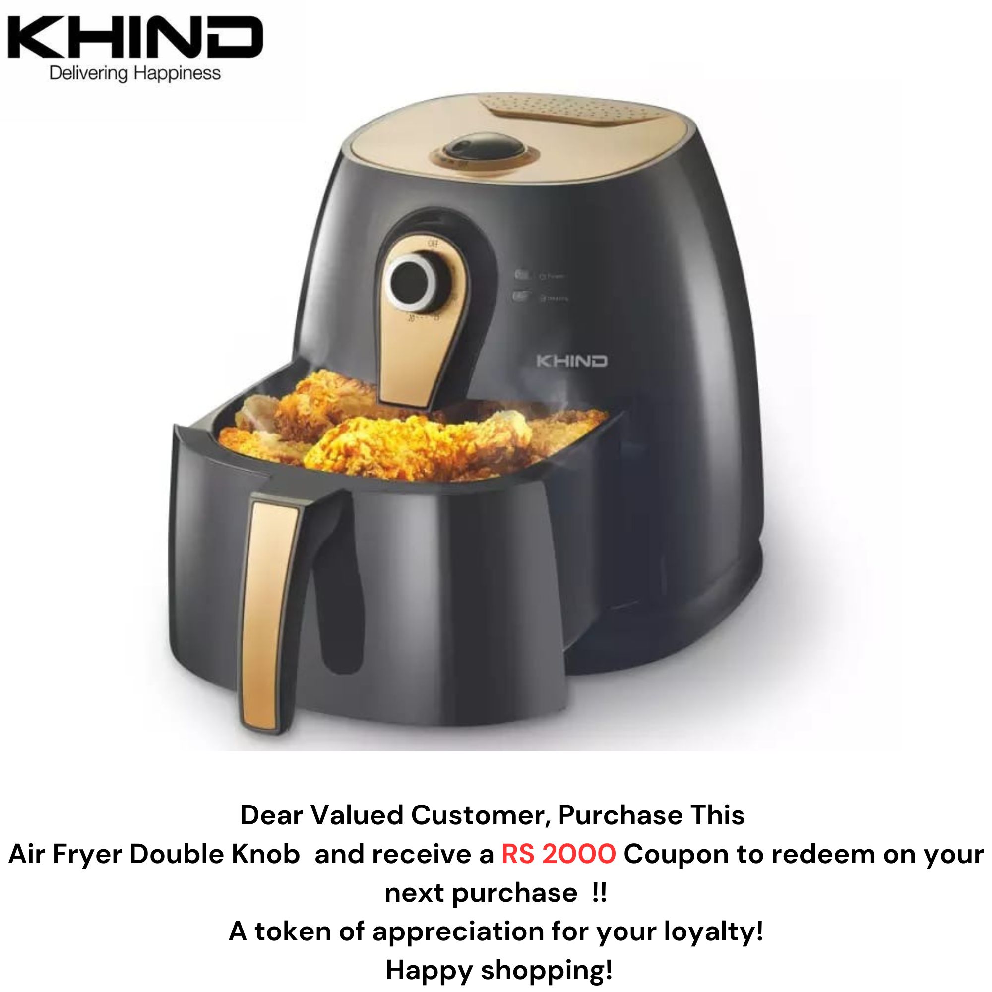 Khind shop air fryer