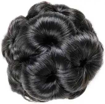 Hair Extensions And Wigs Natural Hair Bun Black Buy Online At
