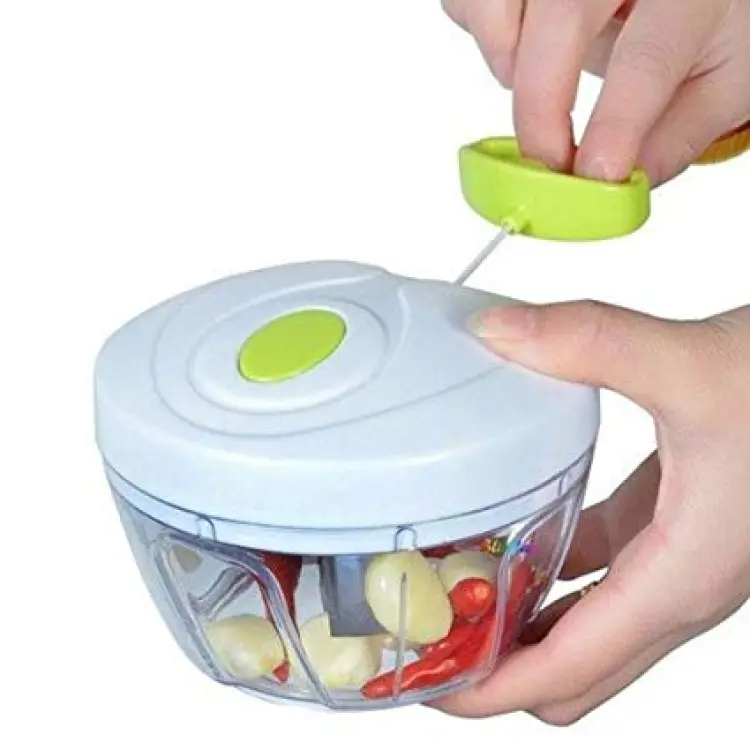 Easy Spin Cutter Compact Powerful Hand Held Vegetable Chopper