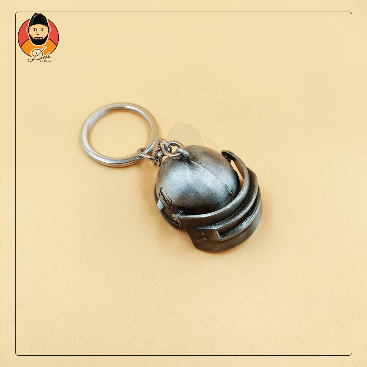 Pubg on sale helmet keychain