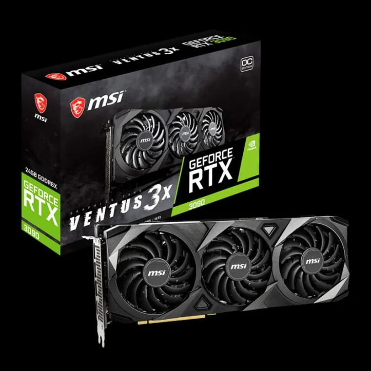 MSI GeForce RTX 3090 Ventus 3X 24G OC (24GB GDDR6X | 384-bits