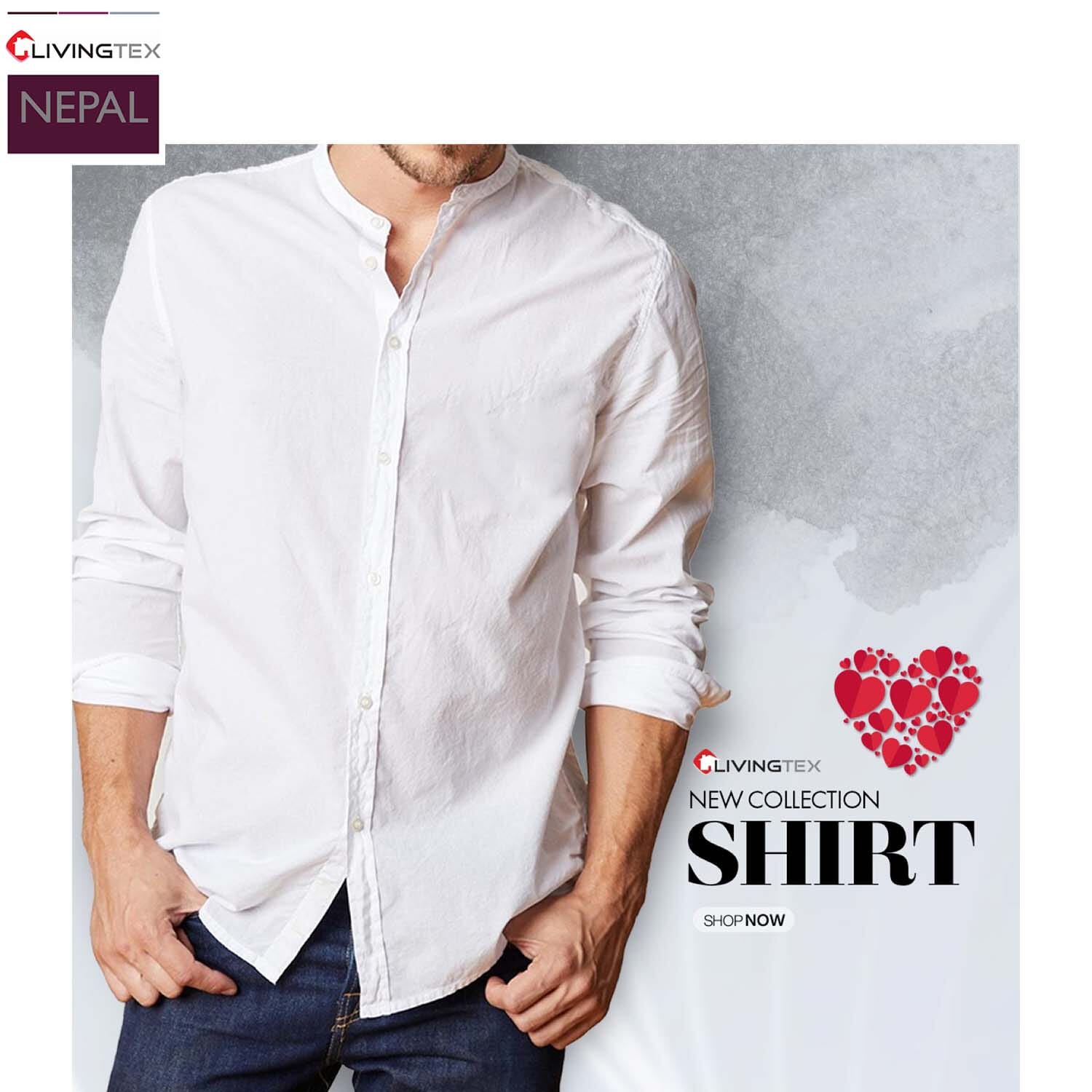 Quality Cotton Pure White Shirt 
