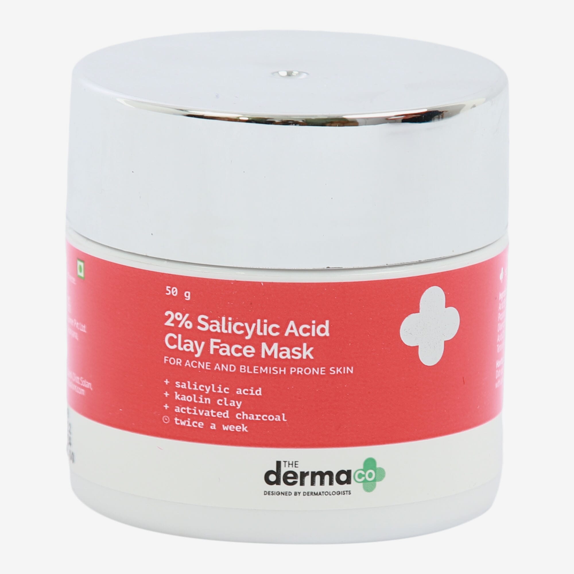 Derma Co 2 Salicylic Acid Clay Face Mask (50G)