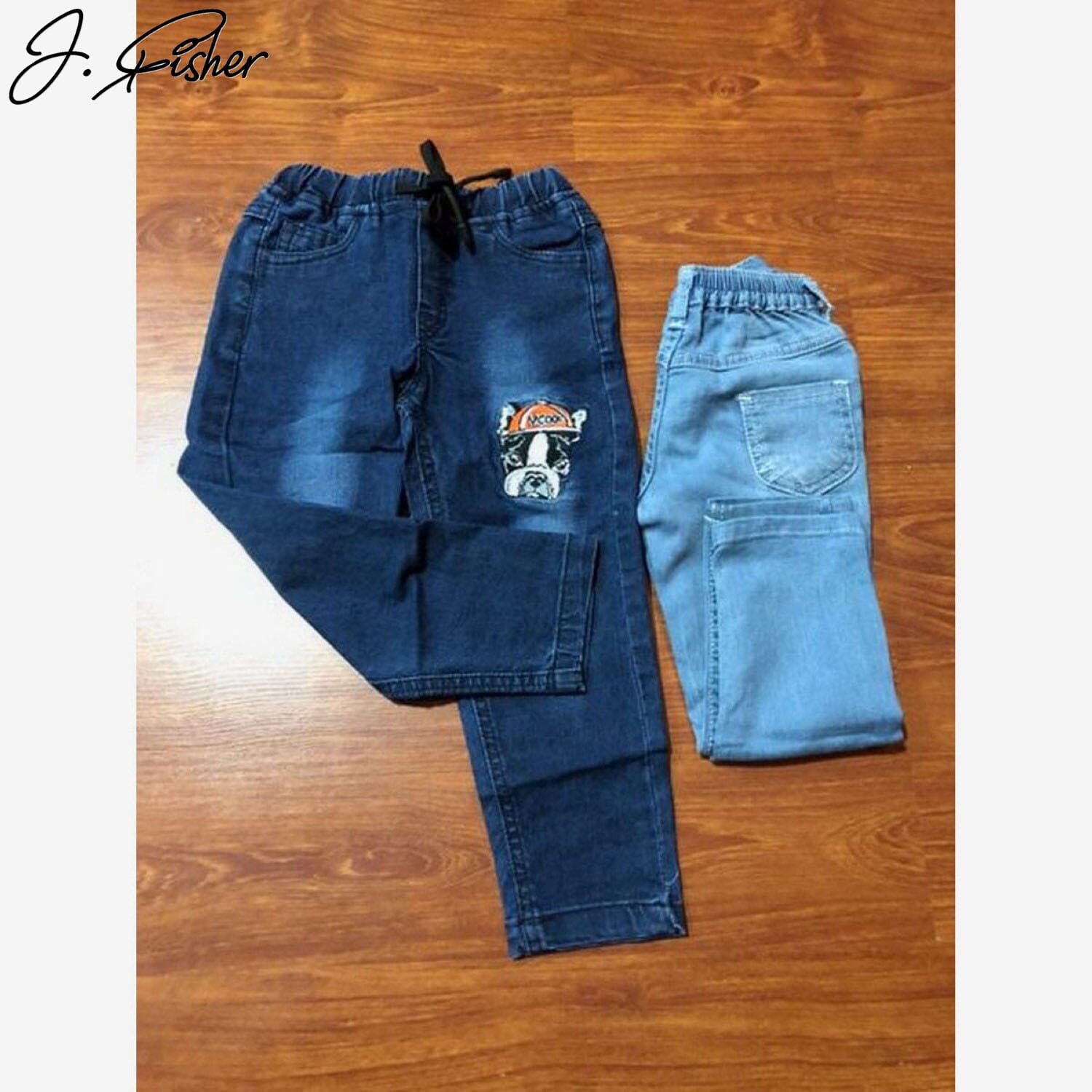 J.Fisher Kids Denim Pant Pack Of 2