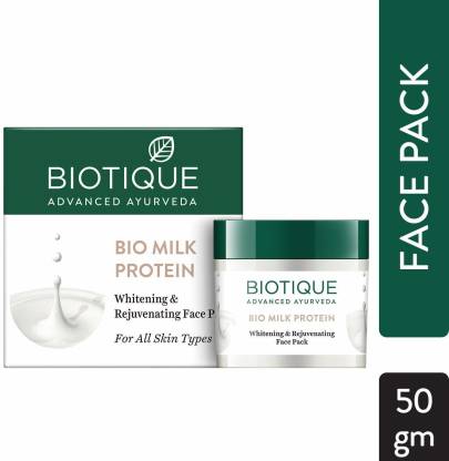 Biotique Bio Milk Protein Rejuvenating Face Pack - 50g