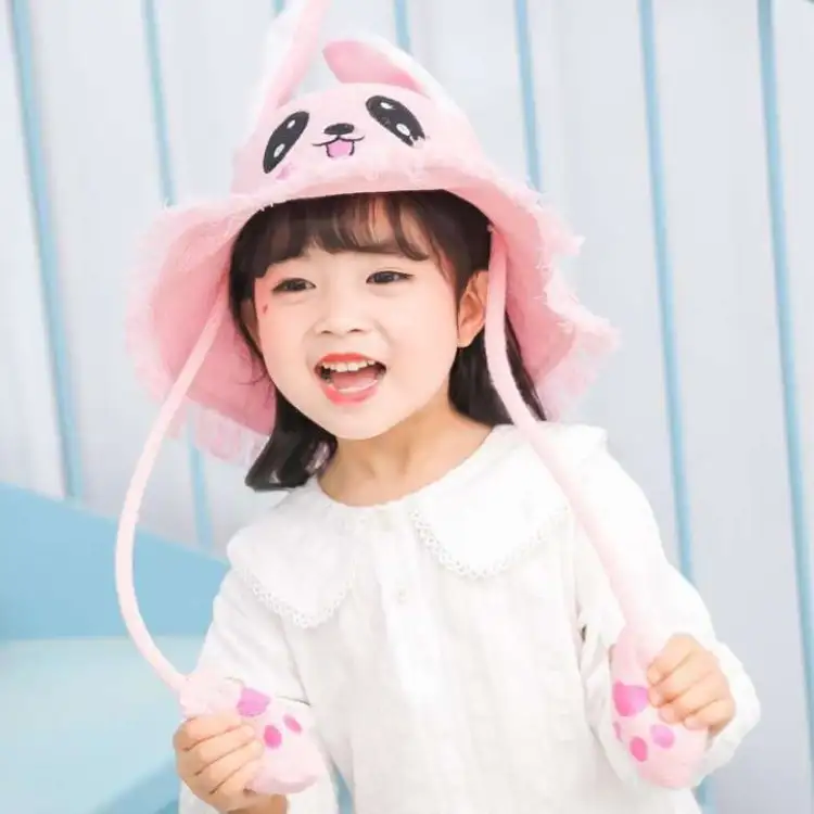 korean hat with moving ears