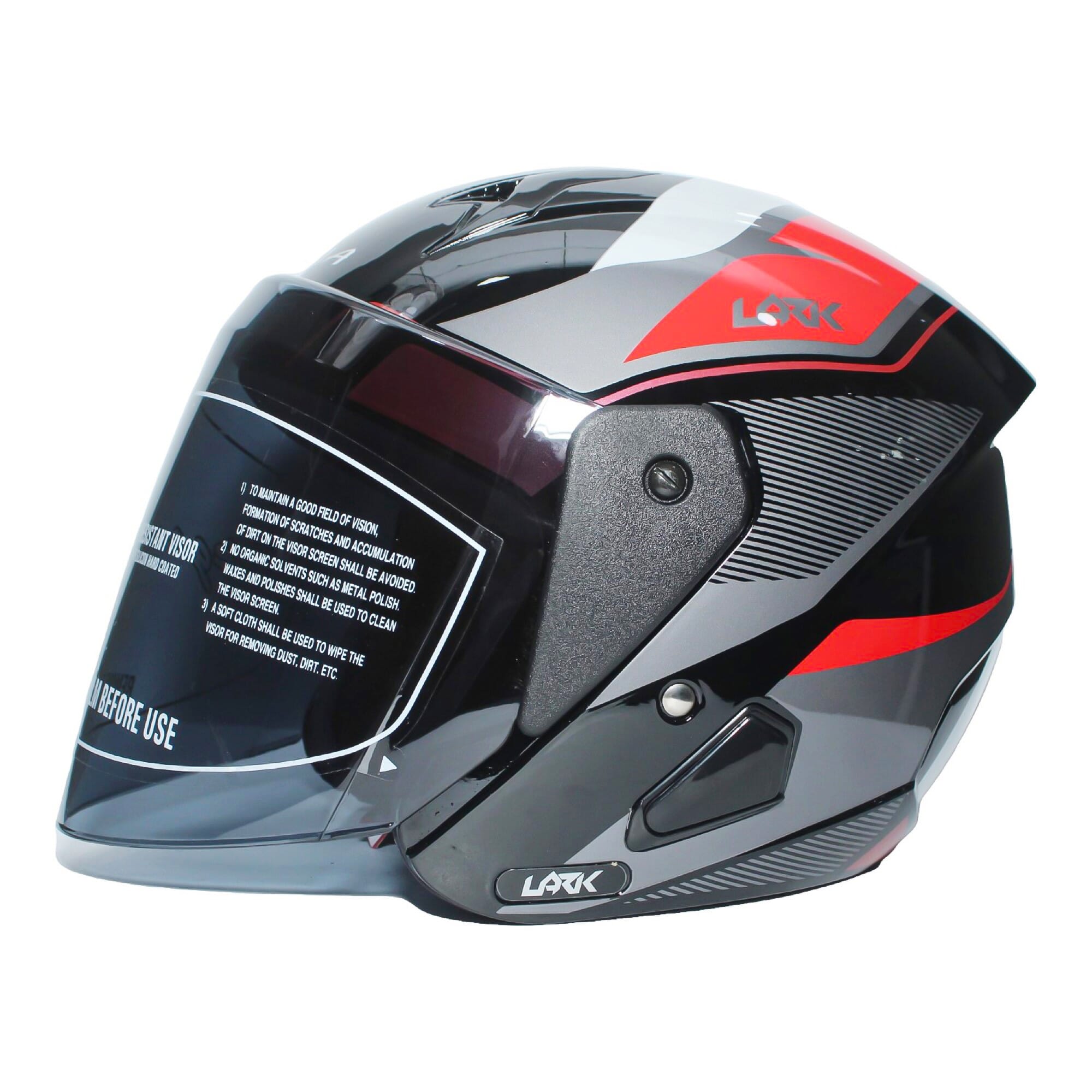 black steel motorcycle helmet Full-face helmet Ducati Black Steel