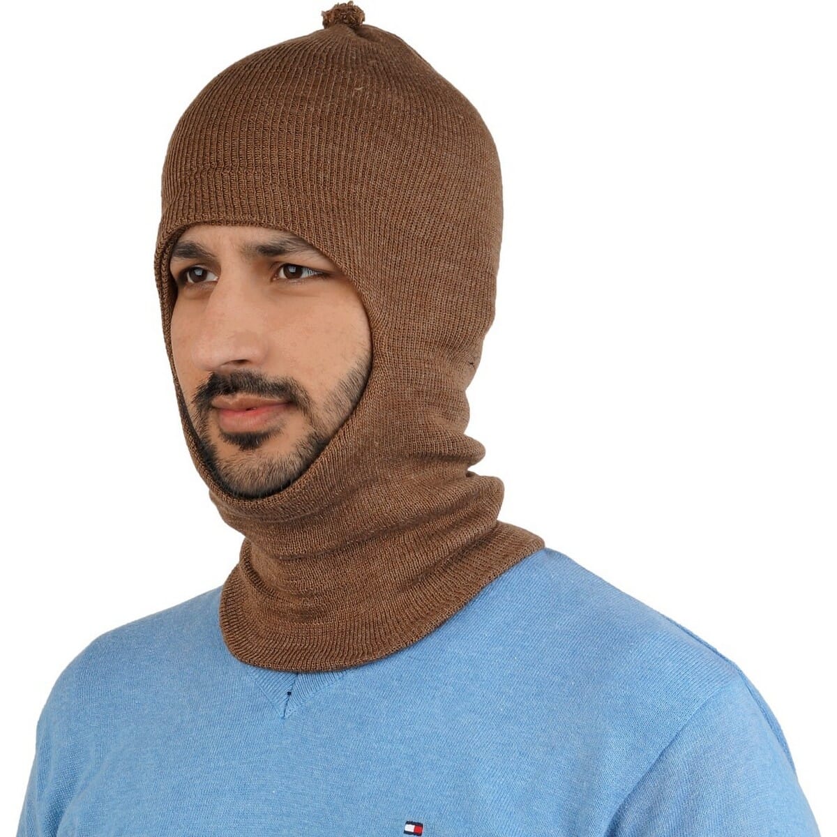 Stylish Monkey Cap BRASS MONKEY Extra Fine Merino Wool Beanie Warm