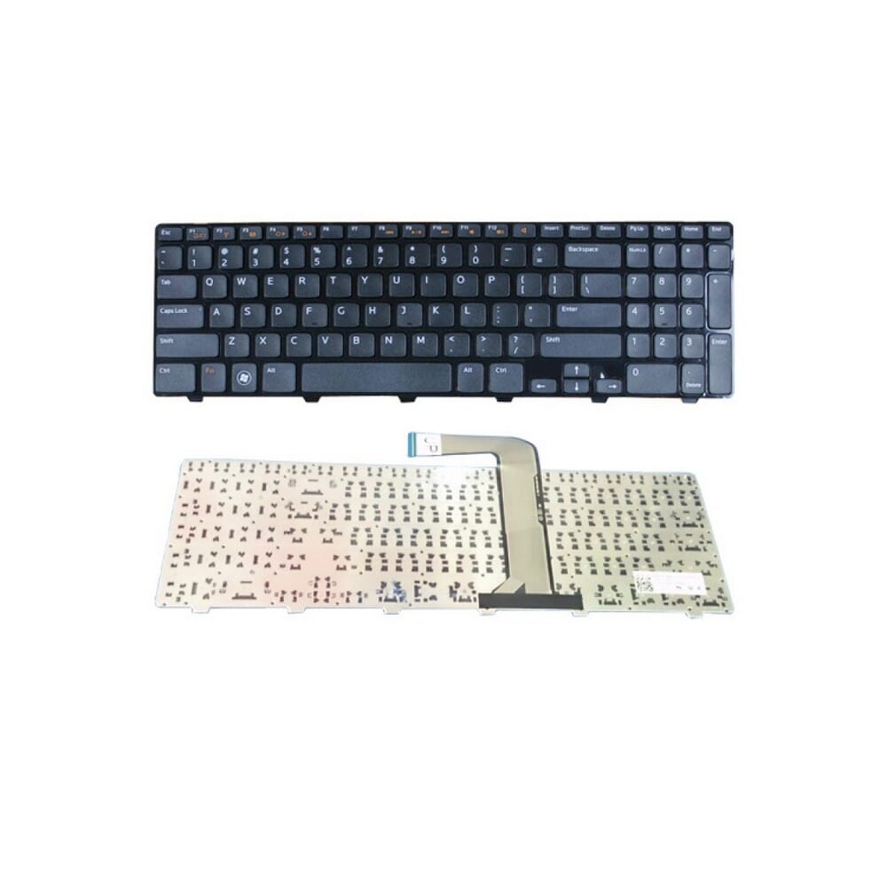 Dell Tastatur Ersatzteil 4DFCJ – US-International, Für Inspiron N5110/M5110 Laptop, Schwarz