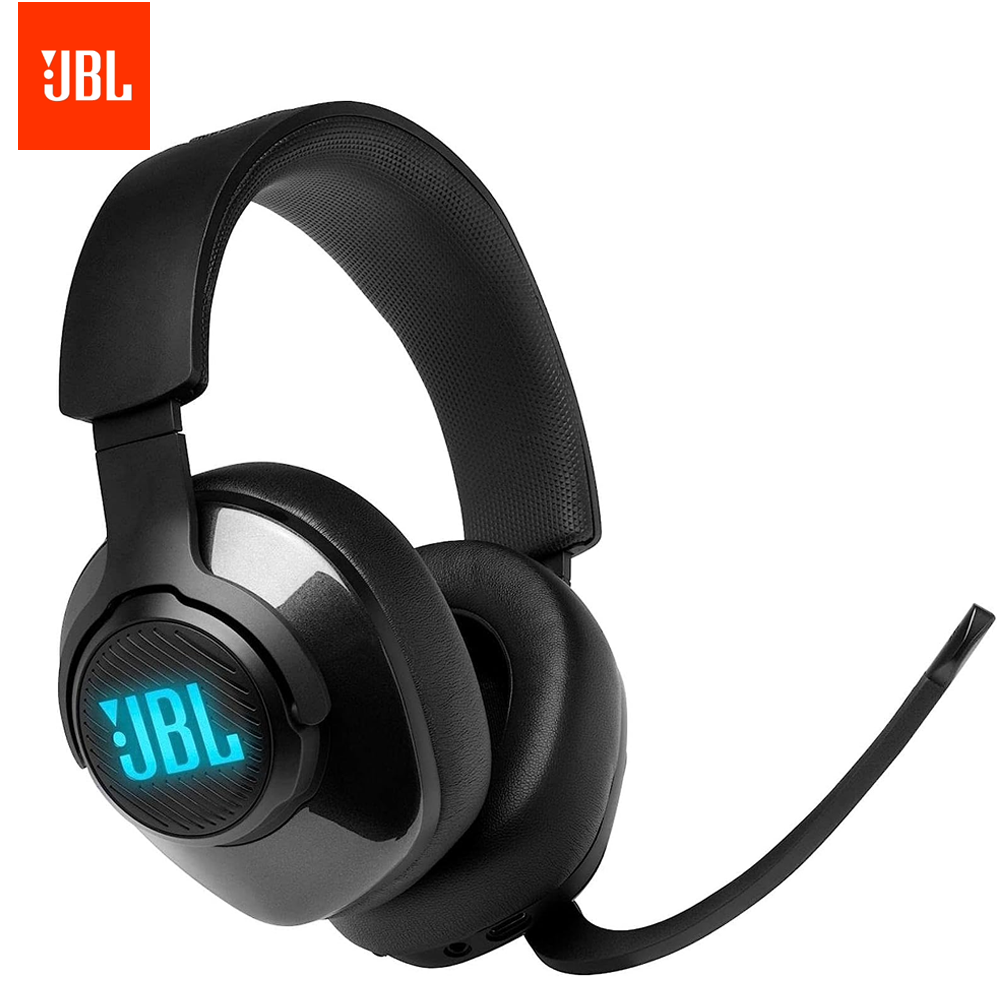 JBL Quantum 400 Wired OverEar Gaming Headphones With USB and GameChat