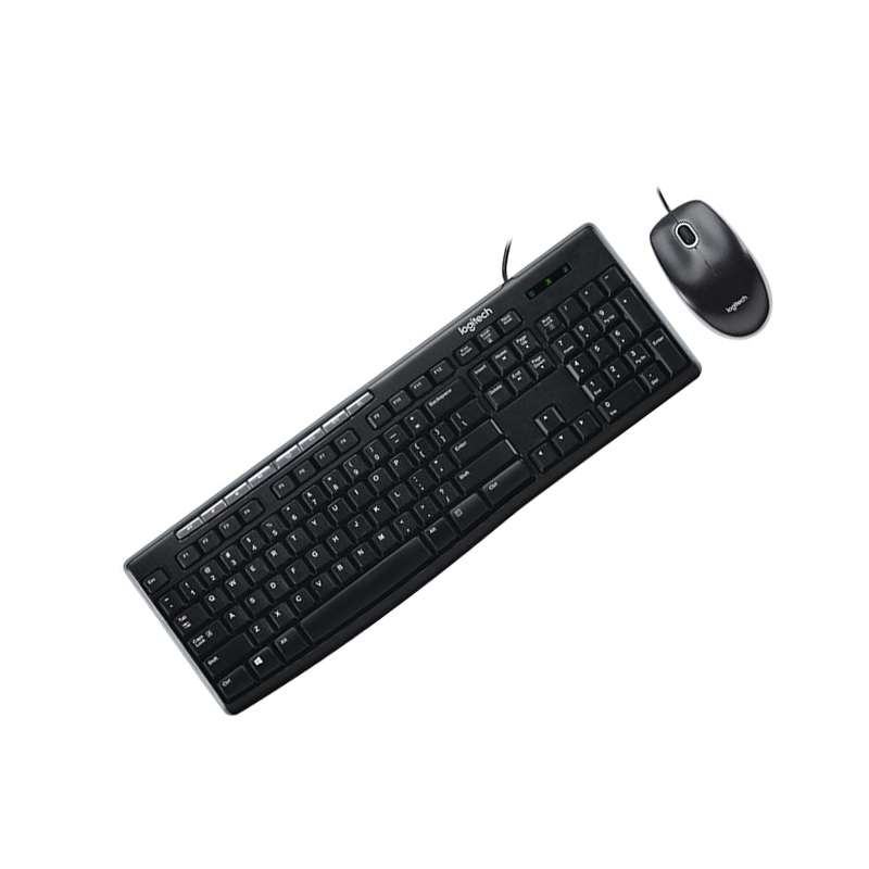 Media Combo MK200 FullSize Keyboard and HighDefinition Optical Mouse