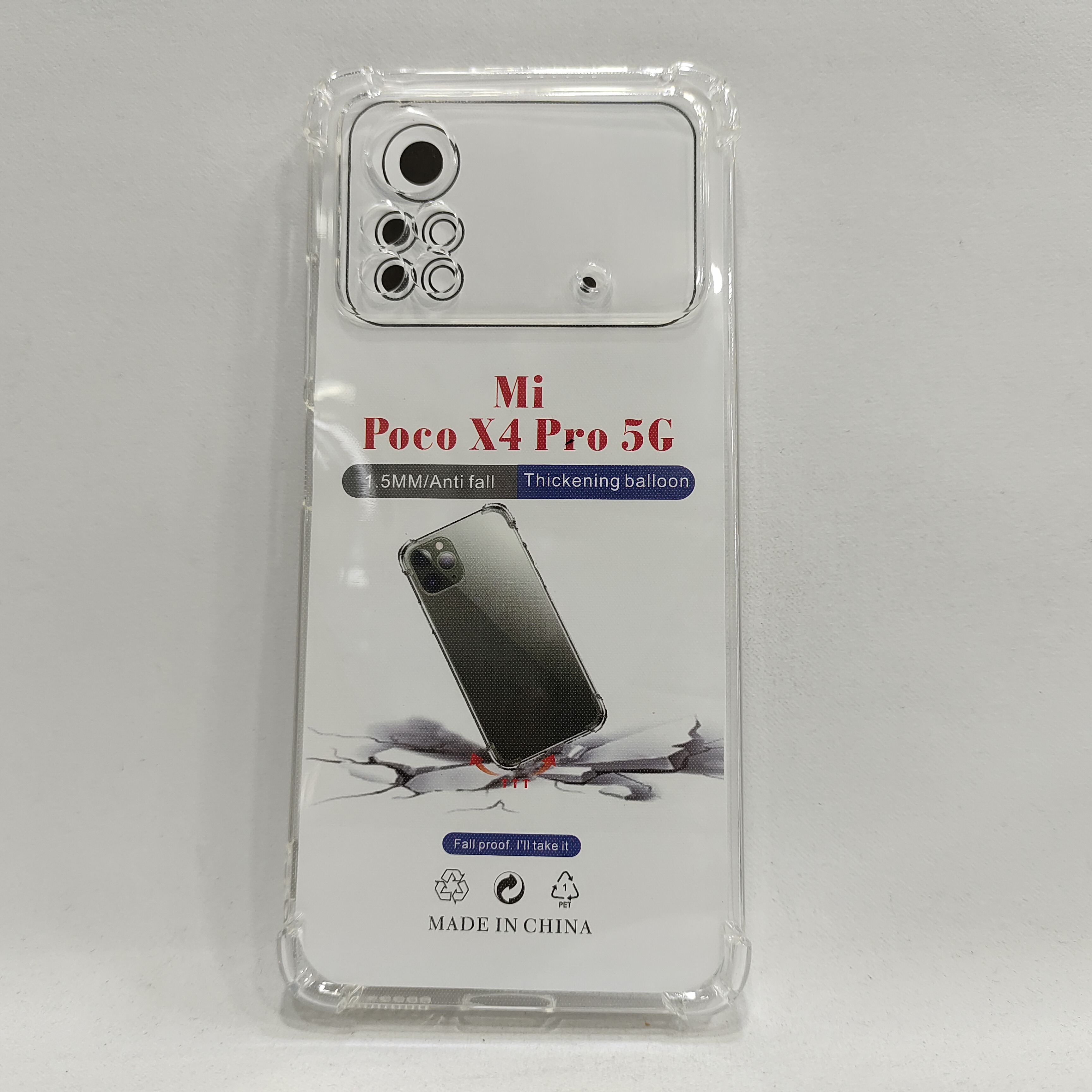 ZhuoFan Custodia per Xiaomi Poco X4 Pro 5G 6,67, Supporto Anello Rotante Magnetico a 360 Gradi con Protezione per Schermo Integrata Silicone Antiurto Full Body Protezione Cover, Nuvola