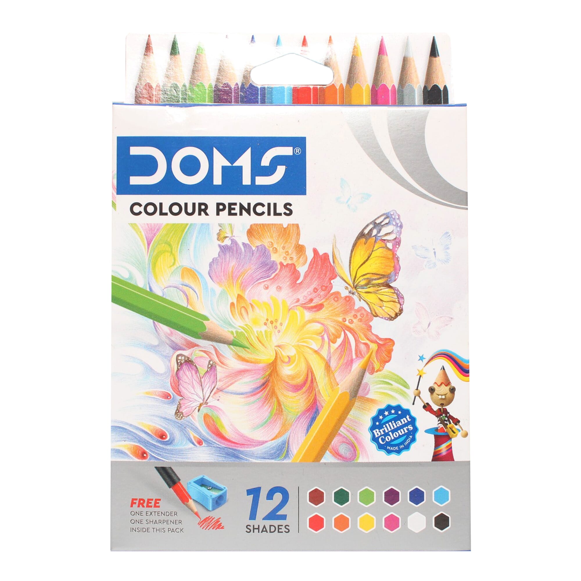 Doms Color Pencils 12 Shades | Daraz.com.np