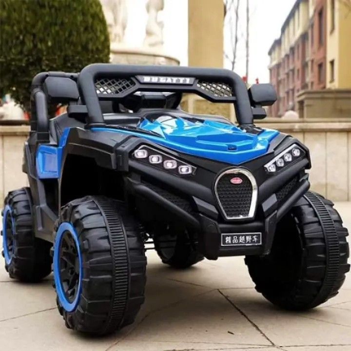 Battery Operated Ride on Jeep for Kids with Remote Control, Blue