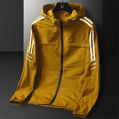 Ultra thin outlet windbreaker