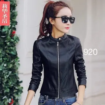 synthetic leather jacket for girls buy online at best prices in nepal daraz com np synthetic leather jacket for girls