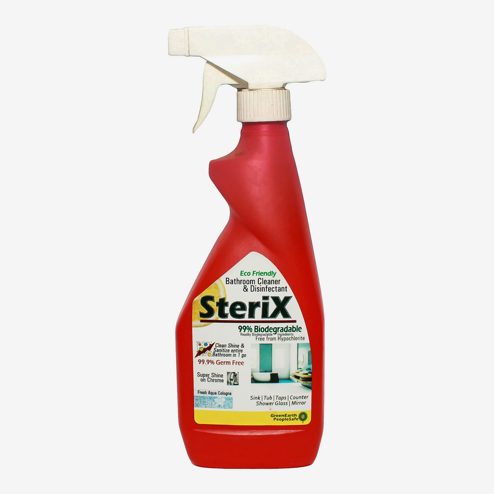 Red Sterix Eco Friendly Bathroom Cleaner & Disinfectant 500ml