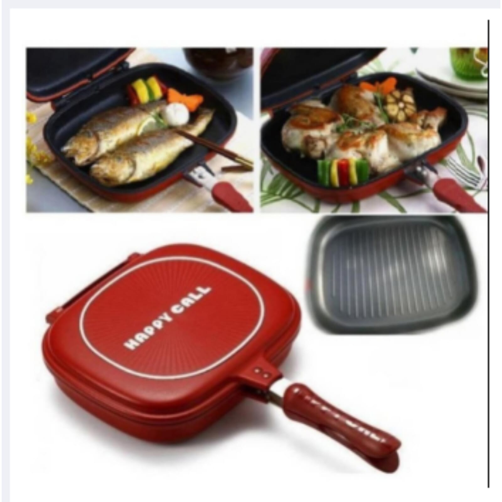 Happy Call Non Sticky Double Sided Fry Pan