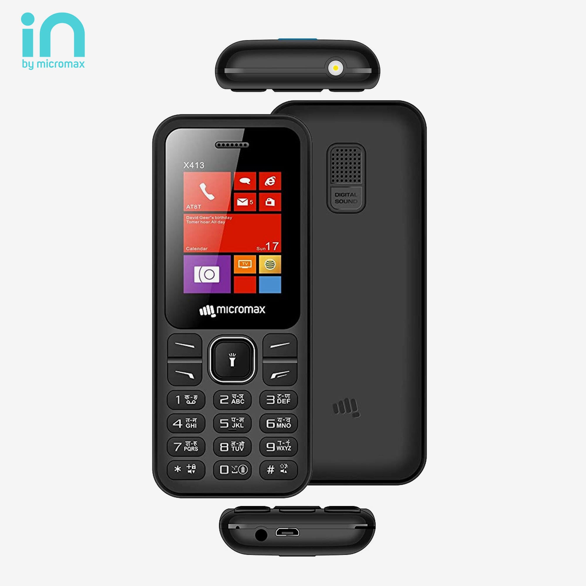 micromax x413 black