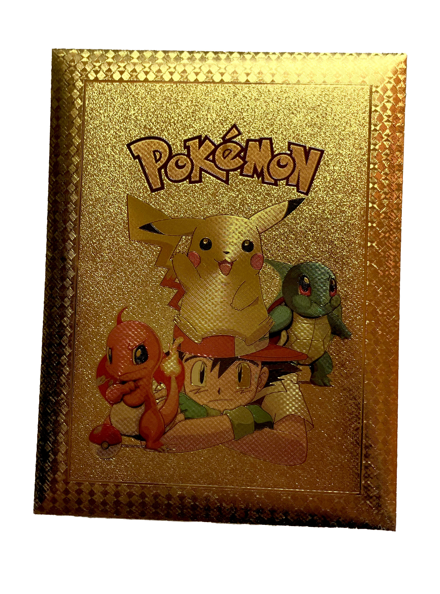 23 karat gold plated pokemon trading card Pokemon 23K Gold-Plated Trading Card Limited Edition main image 1