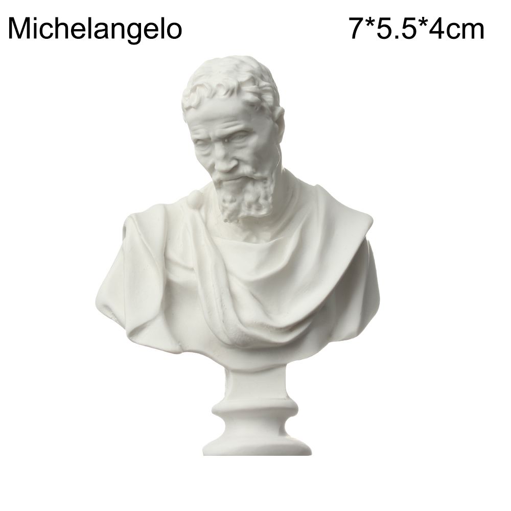Nordic Desktop Ornament Celebrities Drawing Practice Plaster Statue ...