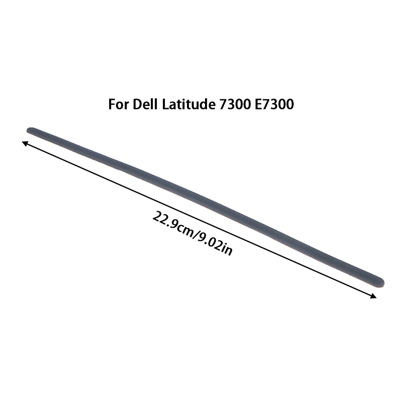 thumbnail image 2 of Rubber Feet Foot Strips Bottom Cover For DELL Latitude 7410 – Black (Unbranded) 2 of 5