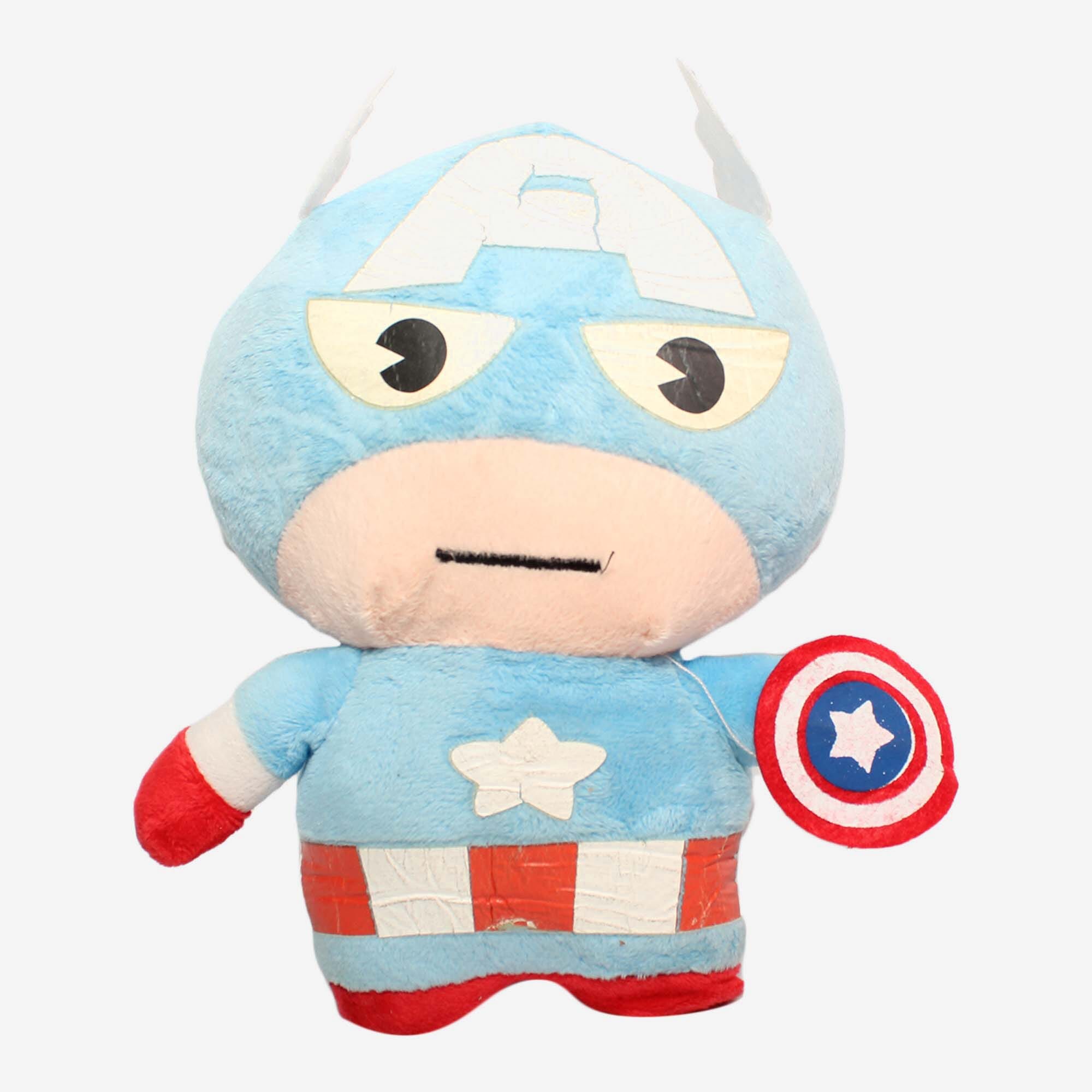 Sky Blue PP Cotton Captain America Doll 6 Inch