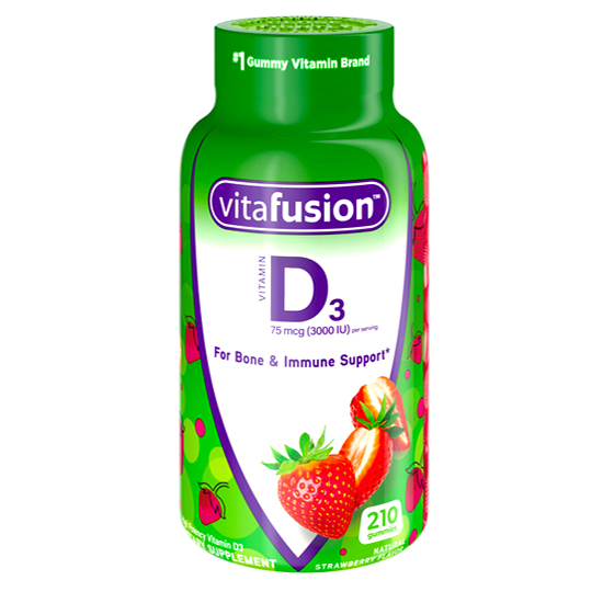 Vitafusion D3 Gummy (210 Gummies)