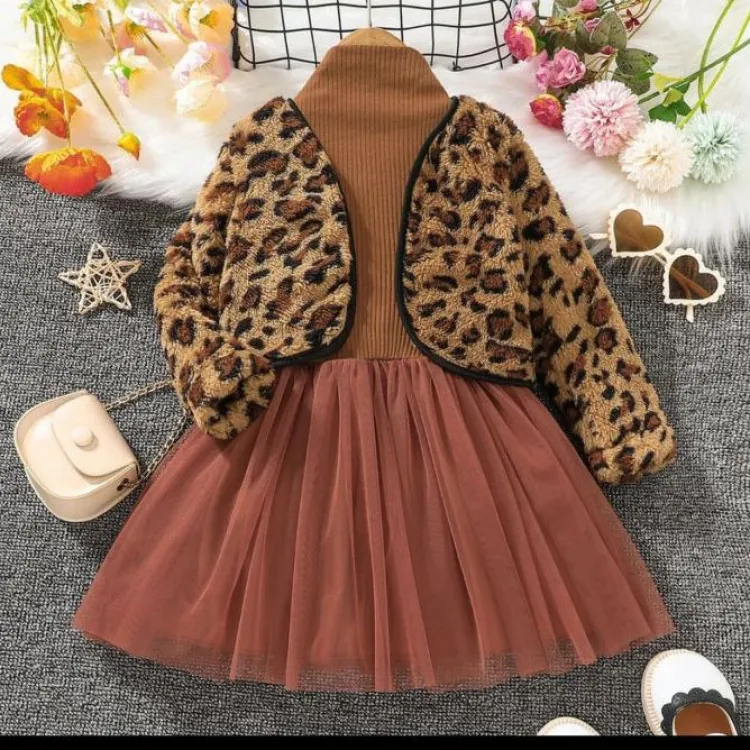 Baby leopard best sale print jacket