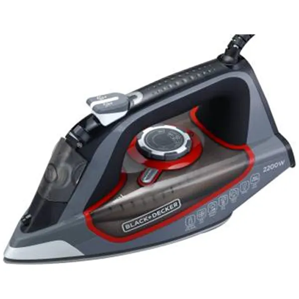 Black+Decker 2200 W Steam Iron With Ceramic Soleplate X2050B5 Daraz