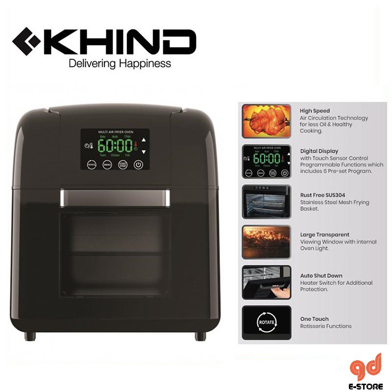 Khind air fryer clearance review