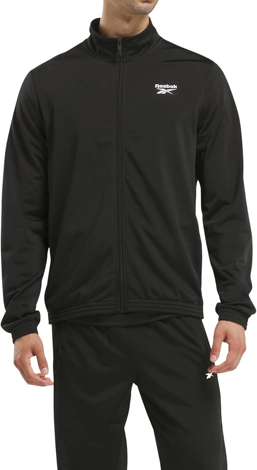 Reebok RI SMALL LOGO KNIT TRACKTOP — Rs 5,094 (was Rs 8,490) — 40% OFF at Brandhouse
