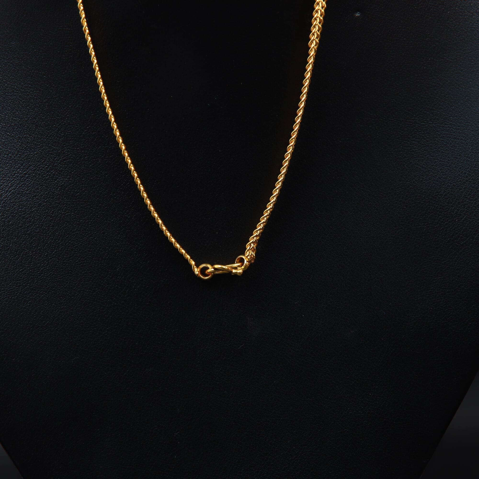 Gold Plated Sikri With Multicolor Stone 