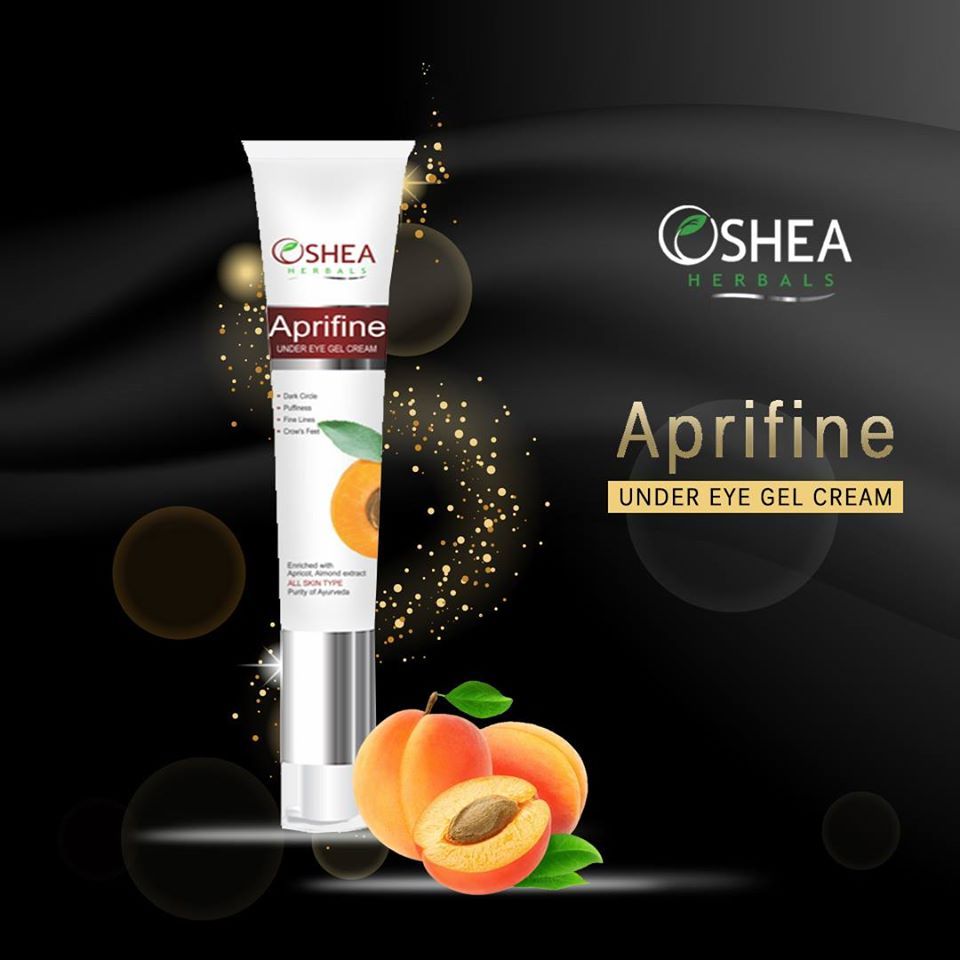 Oshea Herbals Aprifine Apricot Cream For Under Eye Dark Circle - 25g