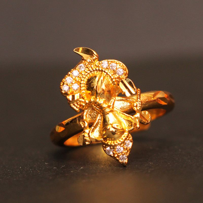 Ganesh gold hot sale ring designs