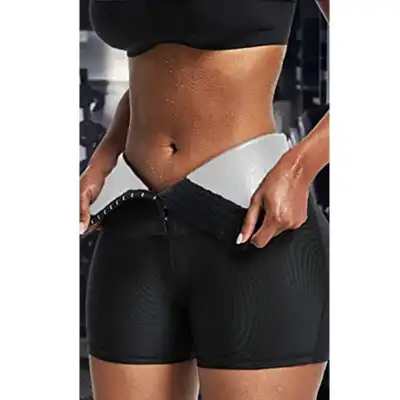 Authentic Corner Body Shaper Pants Sauna Shapers Hot Sweat Sauna Effect  Slimming Pants Fitness Short Shapewear Workout Gym Leggings Fitness Pants
