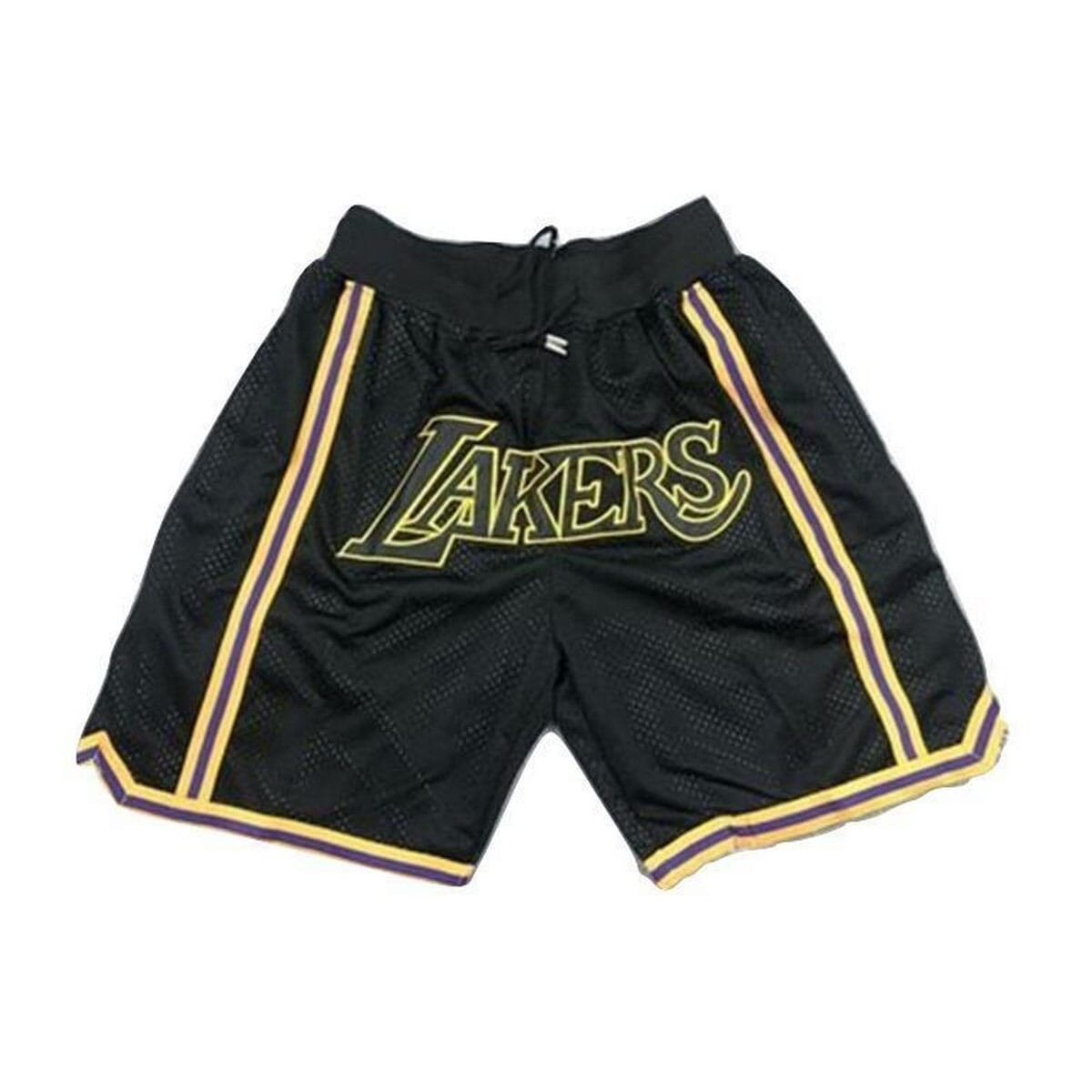 Los angeles lakers hot sale shorts with pockets