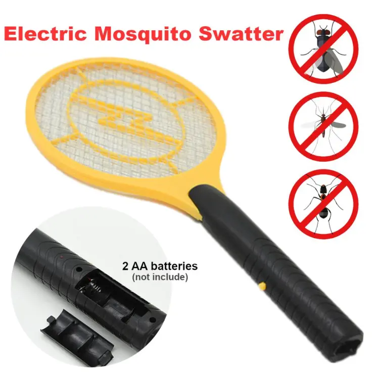 Electric Fly Swatter Rechargeable Bug Zapper Tennis Racket, 42 OFF