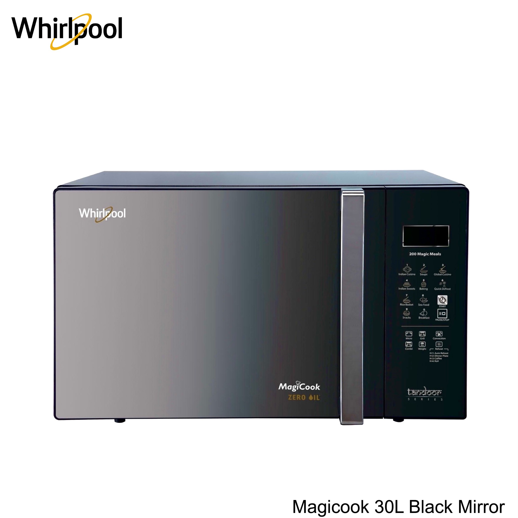 Whirlpool Microwave oven Magi cook 30 Liters Black Mirror: Buy Online at  Best Prices in Nepal | Daraz.com.np