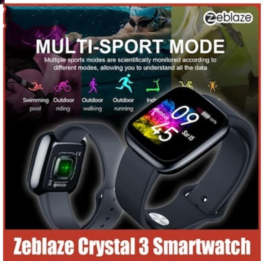 smartwatch zeblaze crystal 3