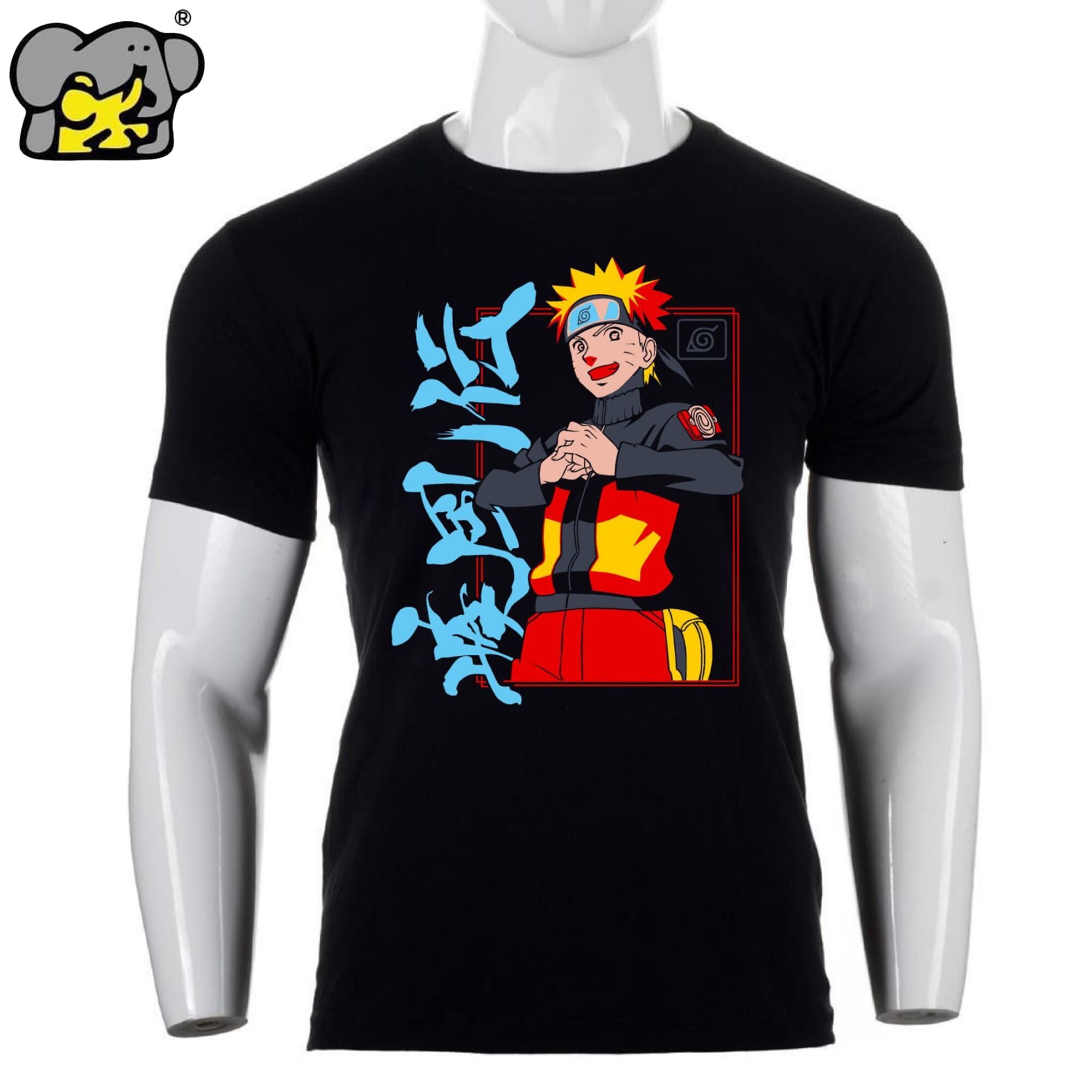 SHANGRI-LA Naruto Printed T-Shirt For 