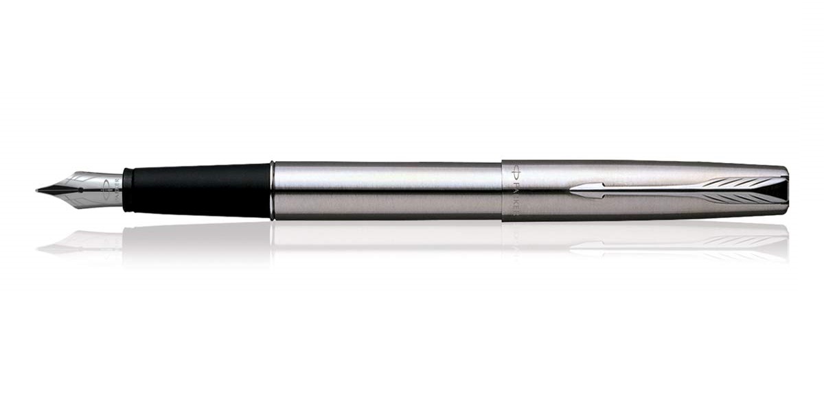Parker Frontier Stainless Steel CT Fountain Pen Stainless Steel