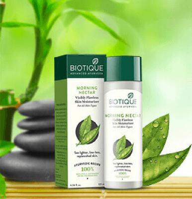 biotique morning nectar for oily skin