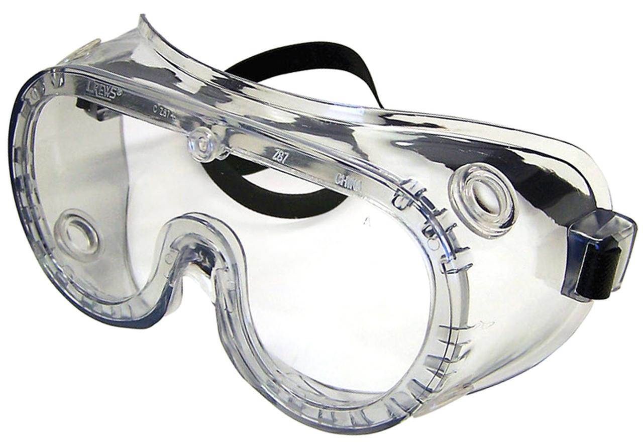 chemical protective goggles