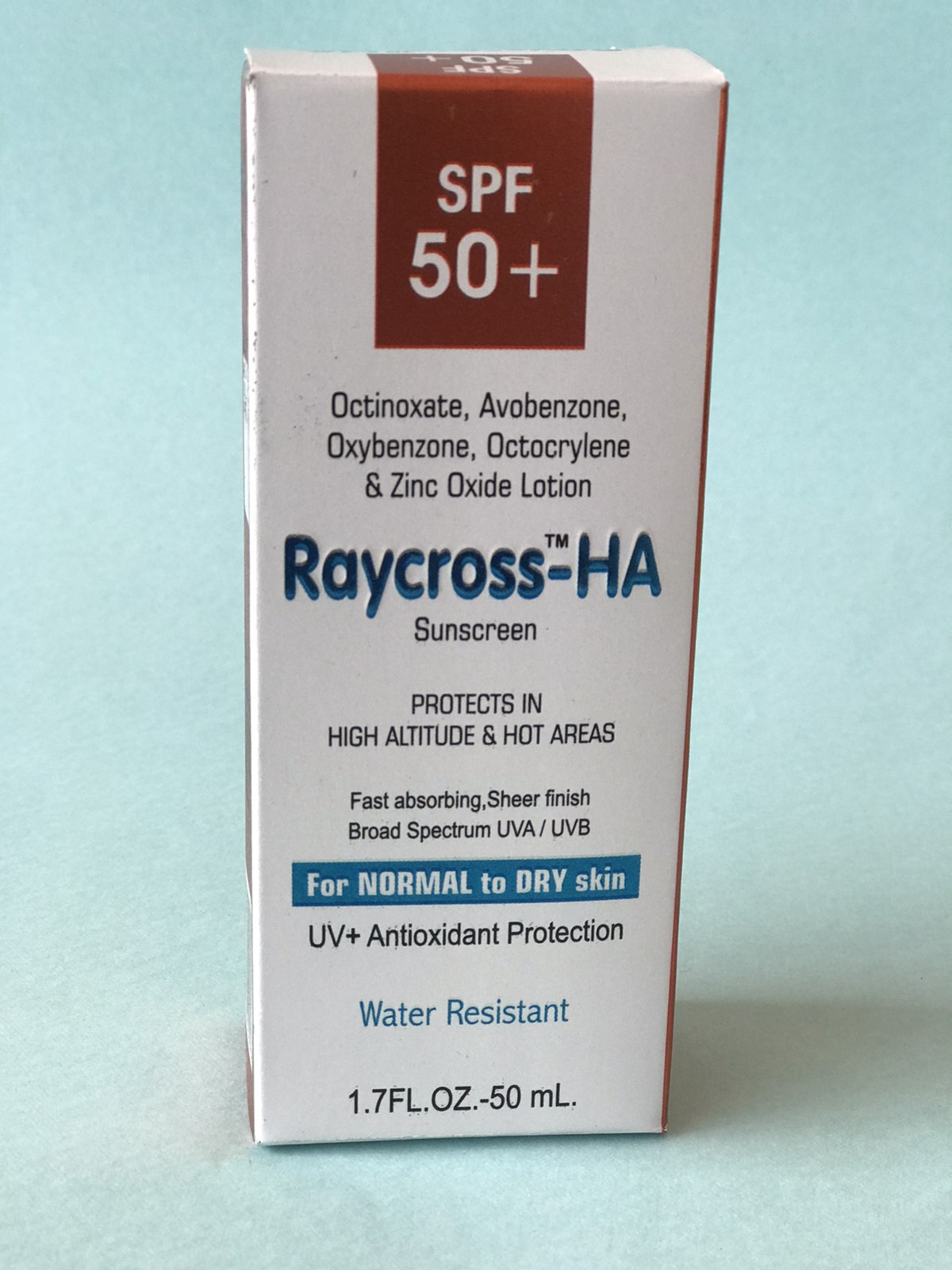 raycross sunscreen spf 50