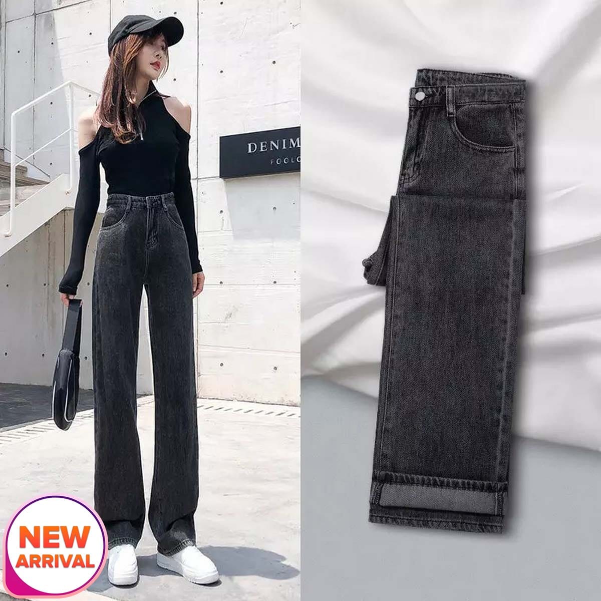 New Korean Style Wide Leg Pants Women's 