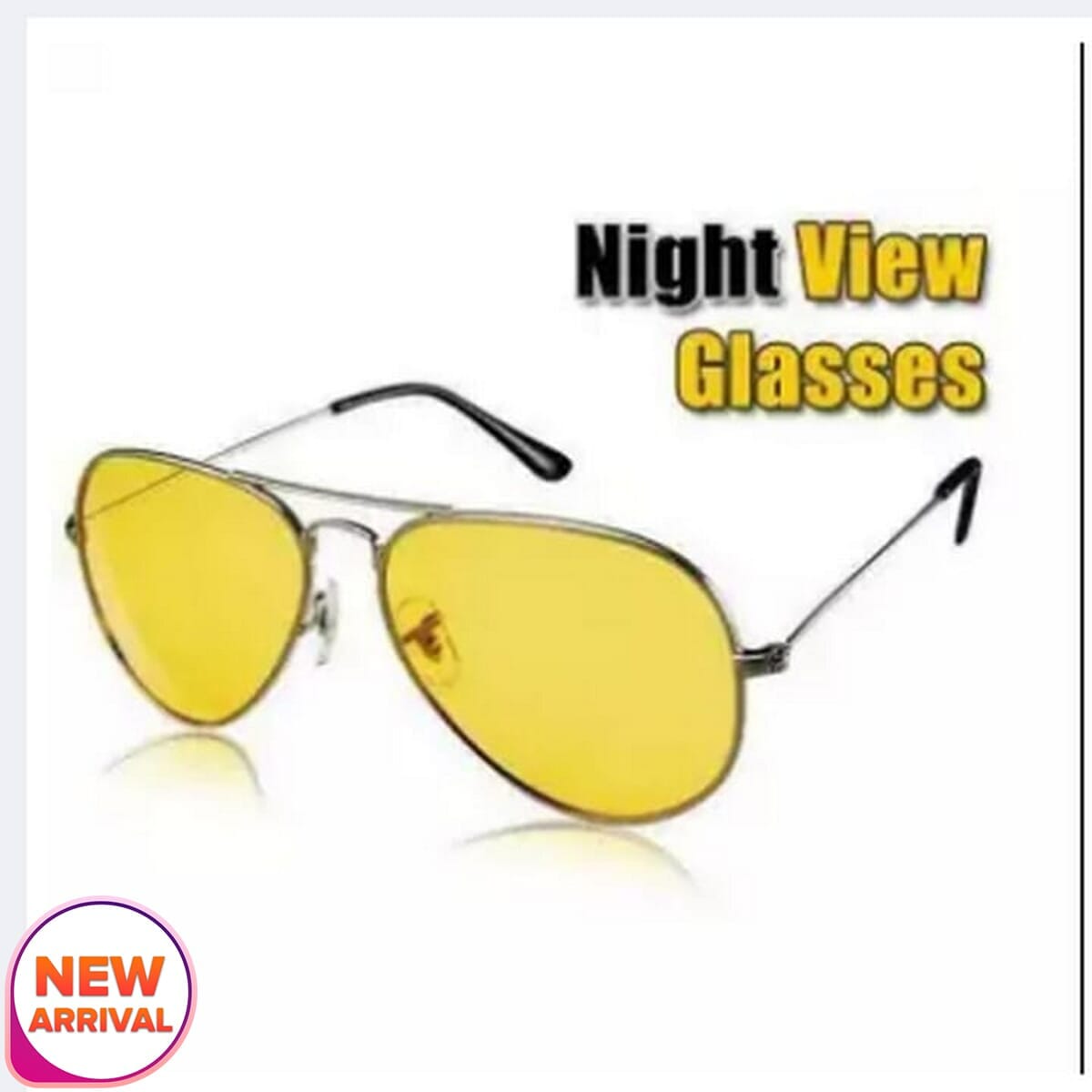 yellow anti glare glasses