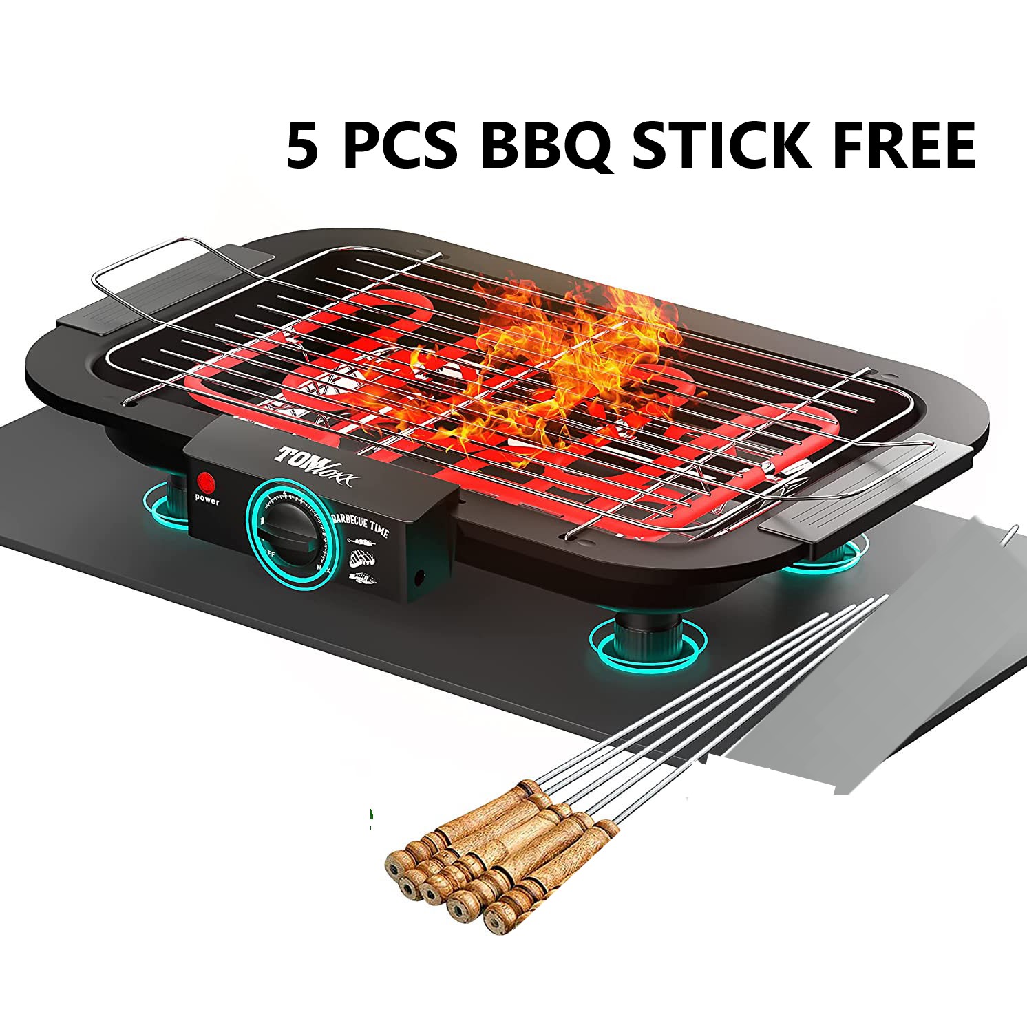 Electromax Electric Barbeque Grill and Barbeque Grill Toaster ...