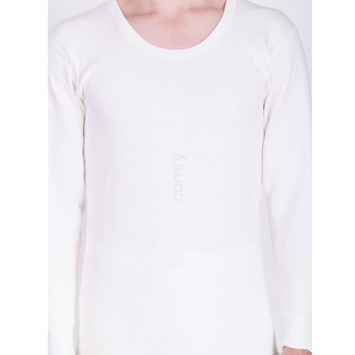 lux inferno white cotton thermal vest