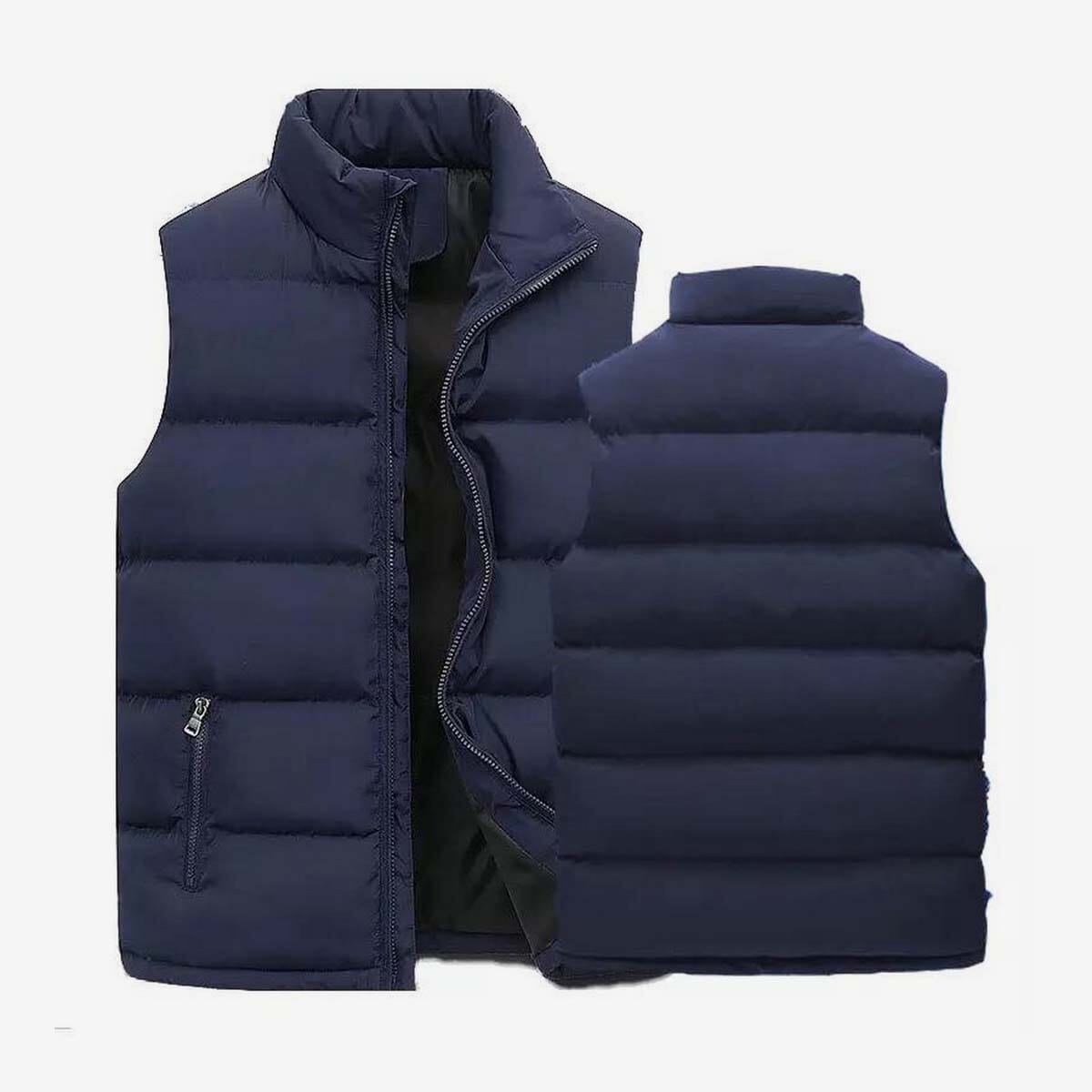 Men's Winter Sleeveless Holofill Half-Jacket - Fashion, Jackets For Men, Men's Wear, Winter Jackets